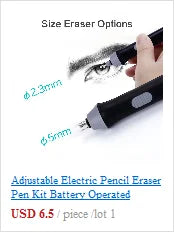 3 Pcs Soft Rubber 2B Pencil Eraser Student Art Sketch Painting Correction Supplies School Exam Writing Eraser Stationery